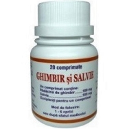 Ghimbir salvie 20cp - ELIDOR