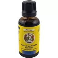 Extract vanilie Bourbon 30ml - SOLARIS