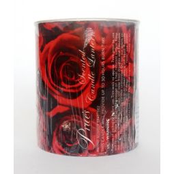 Lumanare parfumata carton 35h trandafir 100g - PRICE`S