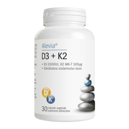 Vitamine D3 K2 30cps - ALEVIA