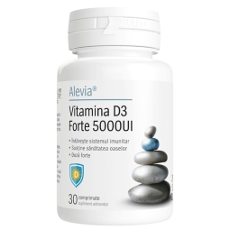 Vitamina D3 Forte 5000ui 30cp - ALEVIA