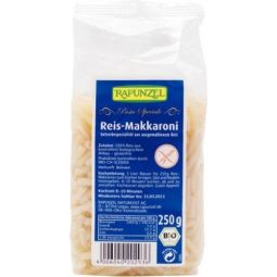 Paste macaroane orez alb eco 250g - RAPUNZEL