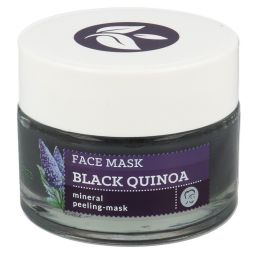 Masca peeling purificatoare detoxifianta quinoa neagra argila ghassoul Herbal Care 50ml - FARMONA