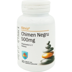 Chimen negru 500mg 30cps - ALEVIA