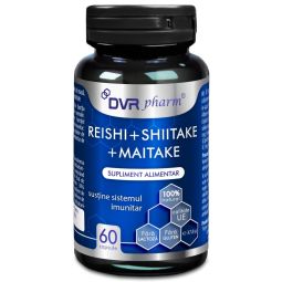 Reishi shiitake maitake 60cps - DVR PHARM