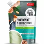 Impachetare corp anticelulitica argila verde L carnitina namol termal 120ml - FITOKOSMETIK