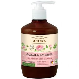 Sapun lichid cremos trandafir bumbac 460ml - ZELENAYA APTEKA