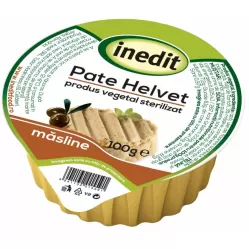 Pate vegetal Helvet masline 100g - INEDIT