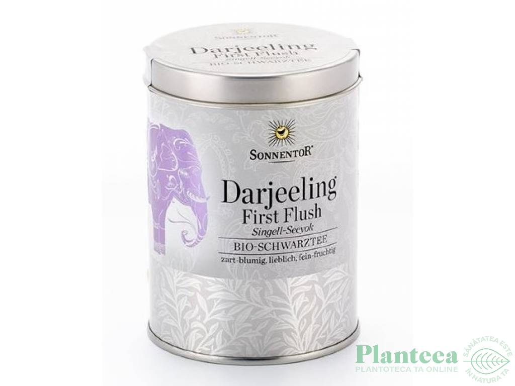 Ceai negru darjeeling prima recolta eco 65g - SONNENTOR