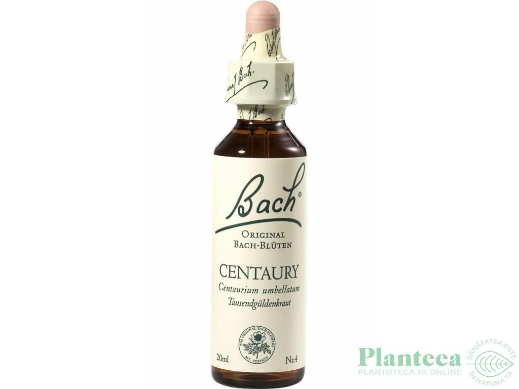 Picaturi florale centaury nr4 20ml - BACH REMEDIES