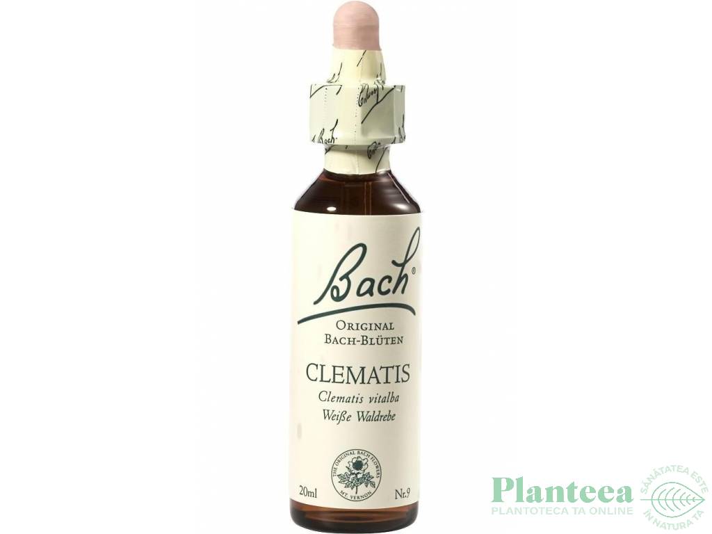 Picaturi florale clematis nr9 20ml - BACH REMEDIES