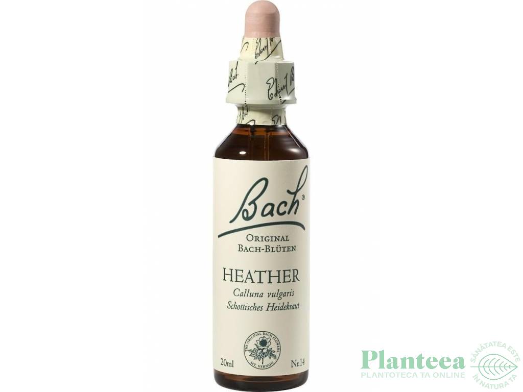 Picaturi florale heather nr14 20ml - BACH REMEDIES