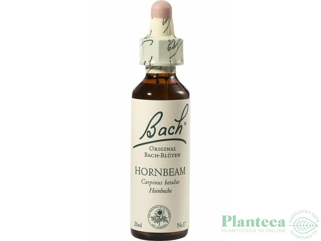 Picaturi florale hornbeam nr17 20ml - BACH REMEDIES