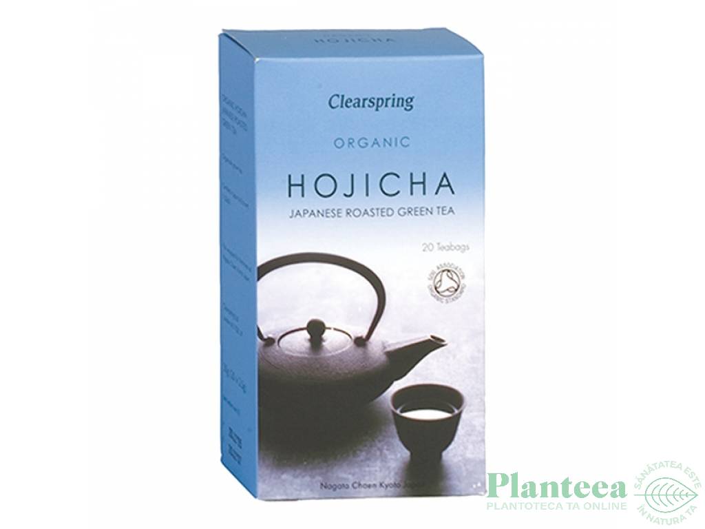 Ceai verde prajit hojicha eco 20dz - CLEARSPRING