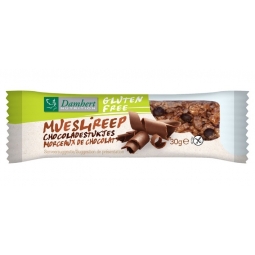 Baton musli ciocolata migdale fara gluten 30g - DAMHERT NUTRITION