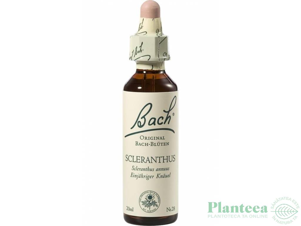 Picaturi florale scleranthus nr28 20ml - BACH REMEDIES