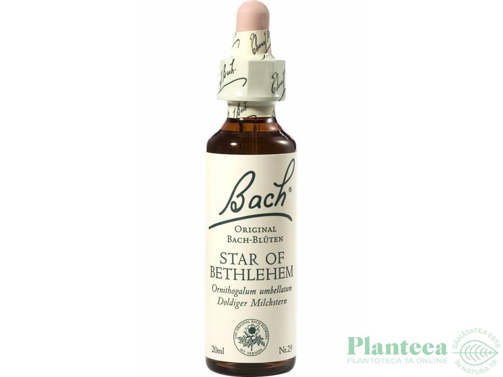 Picaturi florale star of Bethlehem nr29 20ml - BACH REMEDIES