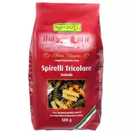 Paste spirale tricolore grau rosii spanac eco 500g - RAPUNZEL