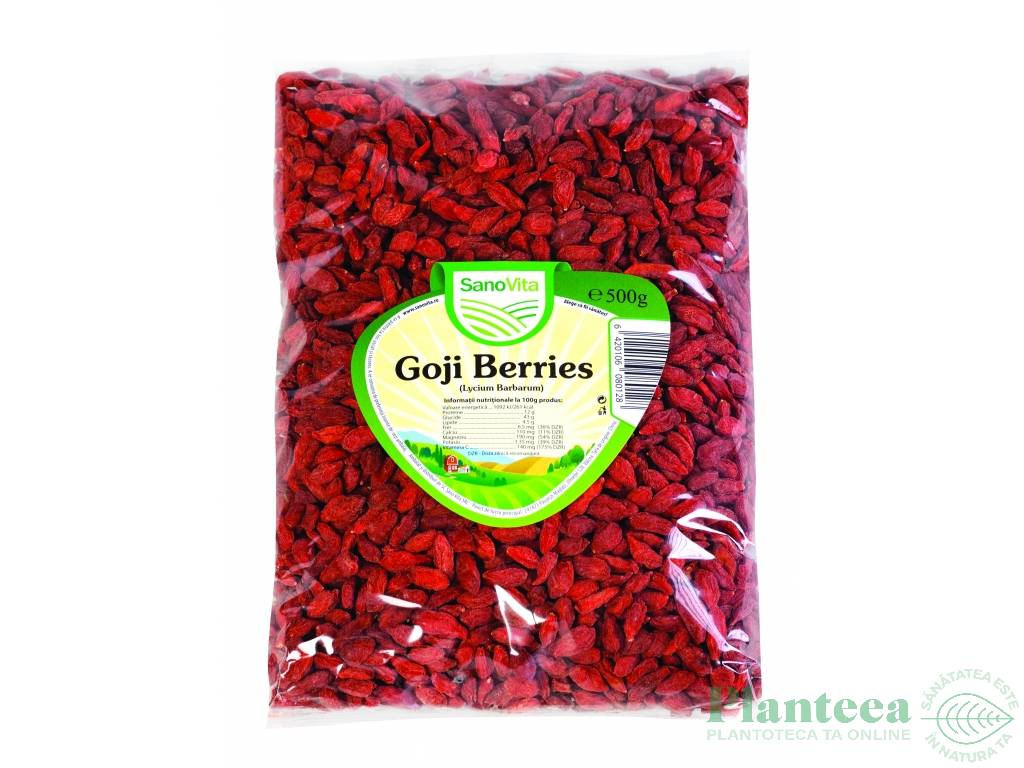 Goji fructe uscate 500g - SANOVITA