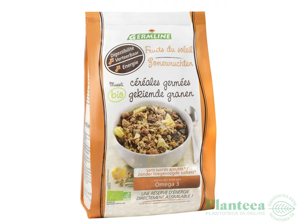Musli cereale germinate fruits of the sun Omega3 eco 350g - GERMLINE