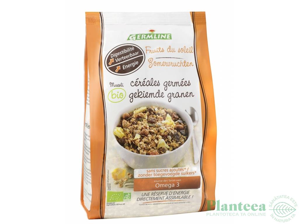 Musli cereale germinate fruits of the sun Omega3 eco 350g - GERMLINE