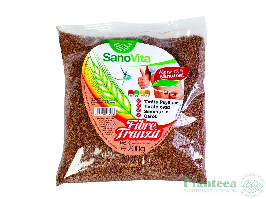 Mix Echilibru digestiv [Fibre tranzit] 200g - SANOVITA