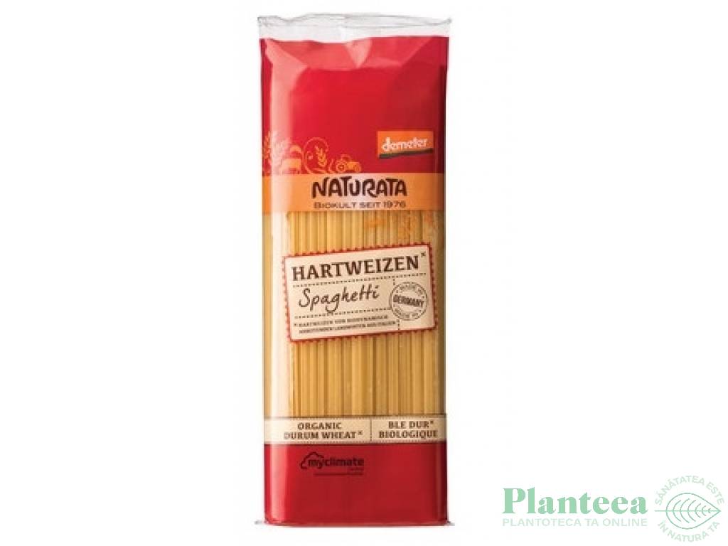 Paste spaghete grau semola 500g - NATURATA