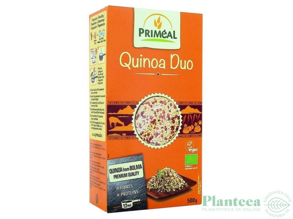 Quinoa duo boabe eco 500g - PRIMEAL