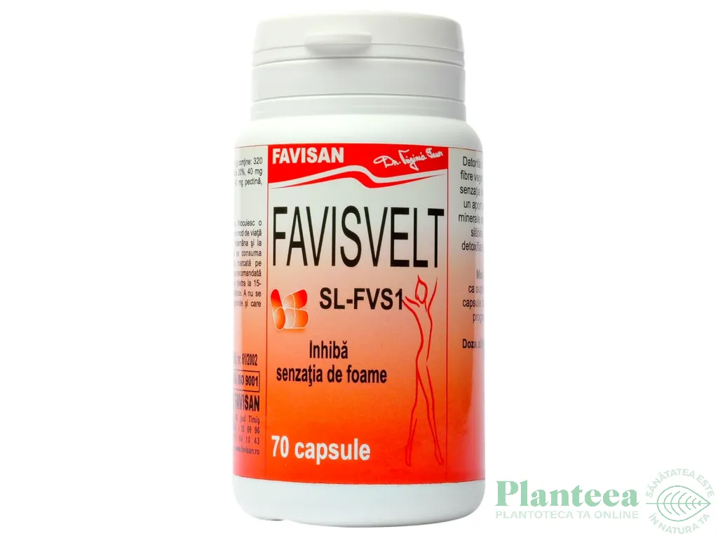 Favisvelt SL FVS1 inhiba senzatia de foame 70cps - FAVISAN