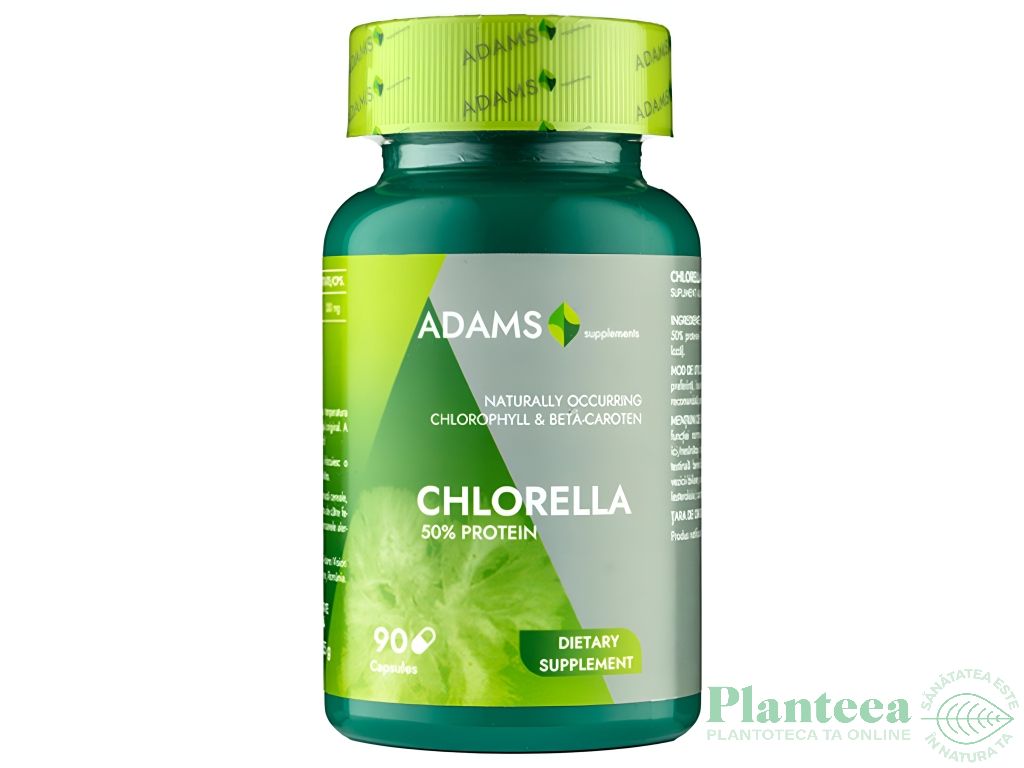 Chlorella 300mg 90cps - ADAMS SUPPLEMENTS