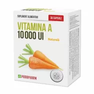 Vitamina A 10000ui naturala 30cps - PARAPHARM