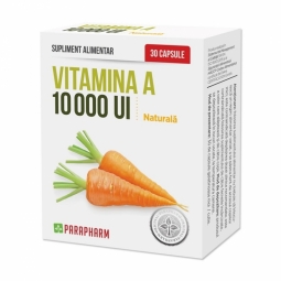 Vitamina A 10000ui naturala 30cps - PARAPHARM