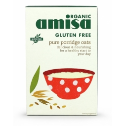 Porridge ovaz integral fara gluten 325g - AMISA