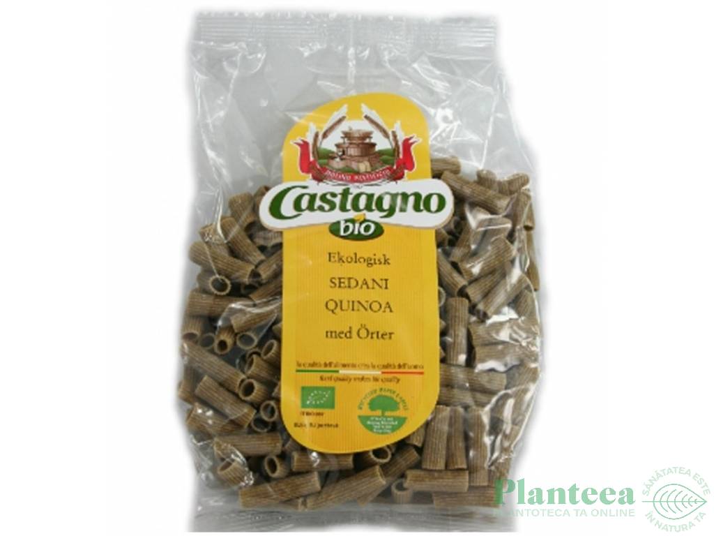 Paste macaroane quinoa ierburi 250g - CASTAGNO