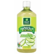 Suc aloe vera pulpa natur 1L - BENESSERE