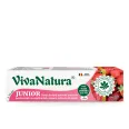 Pasta dinti anticarie copii capsuni Junior 80ml - VIVA NATURA