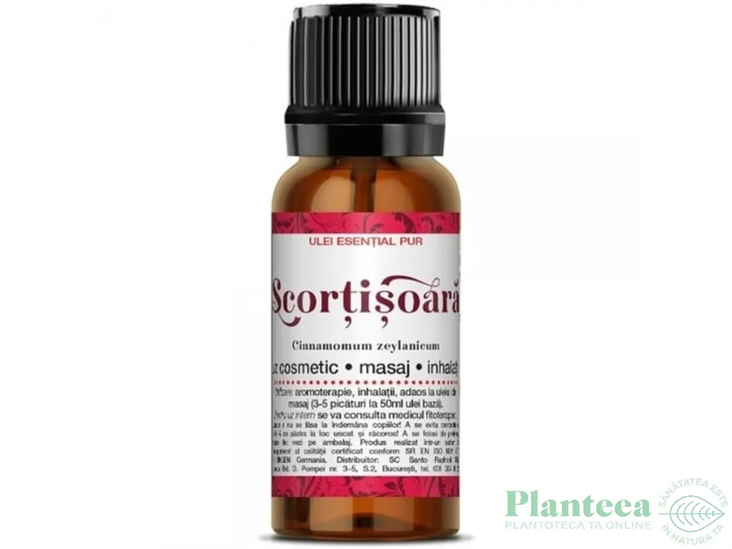 Ulei esential scortisoara uz extern 10ml - SANTO RAPHAEL
