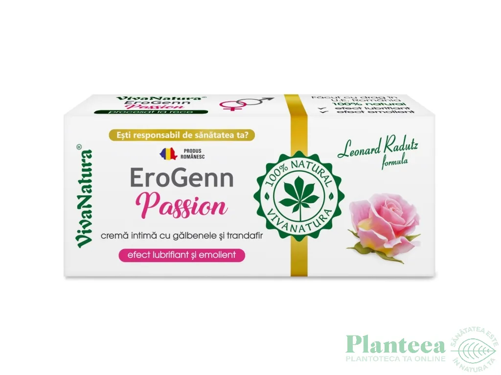 Crema intima Erogen Passion 20ml - VIVA NATURA