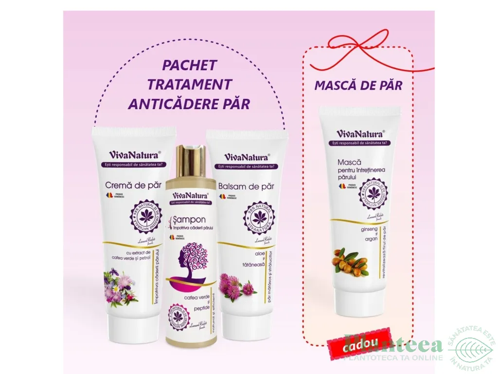 Kit impotriva caderii parului 3pasi 5b - VIVA NATURA
