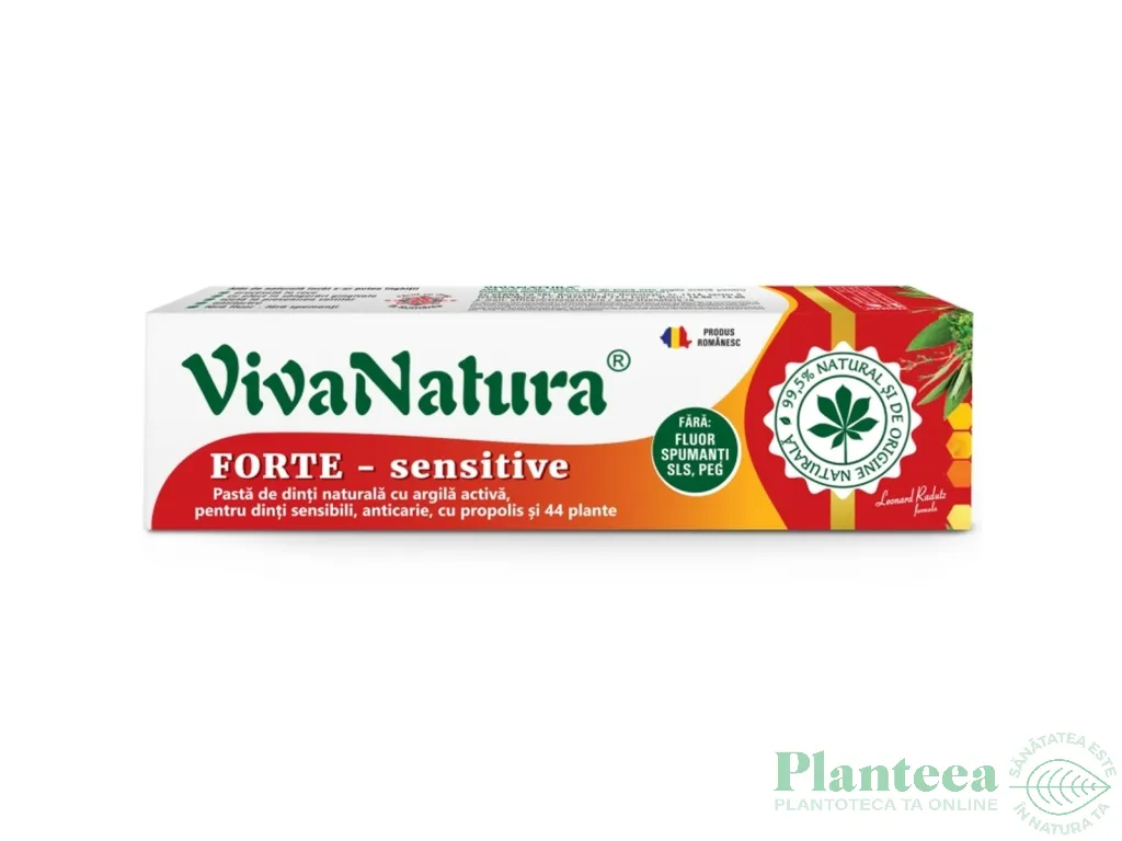 Pasta dinti sensibili Forte Sensitive 80ml - VIVA NATURA