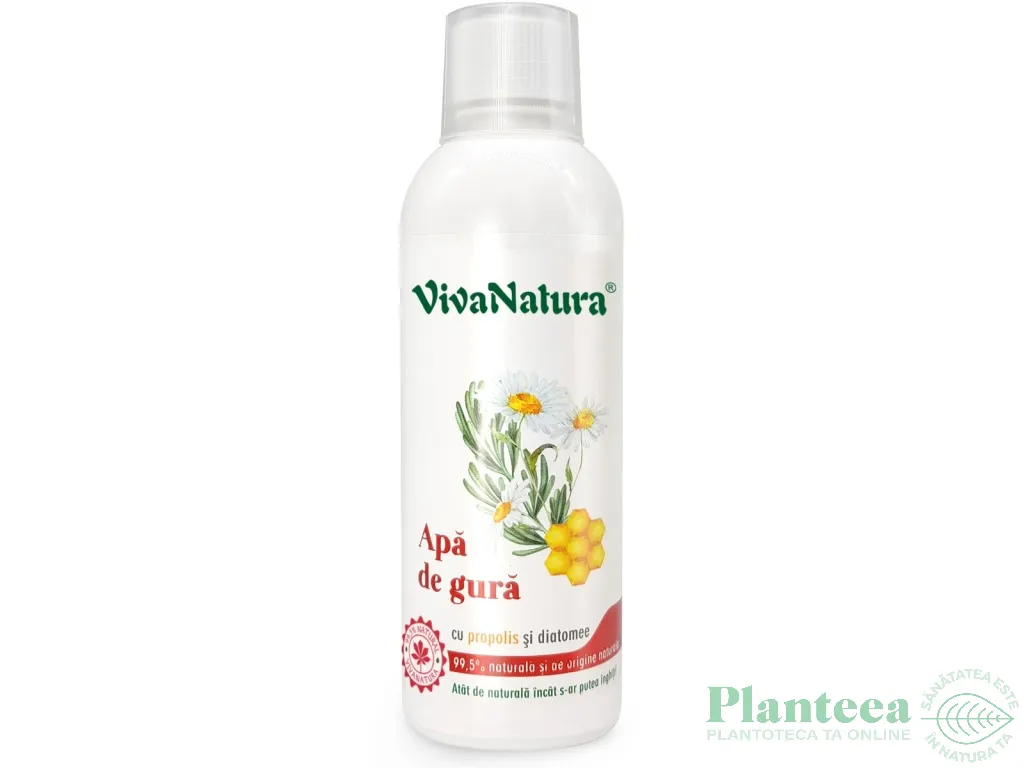 Apa gura propolis diatomee GennaDent 500ml - VIVA NATURA
