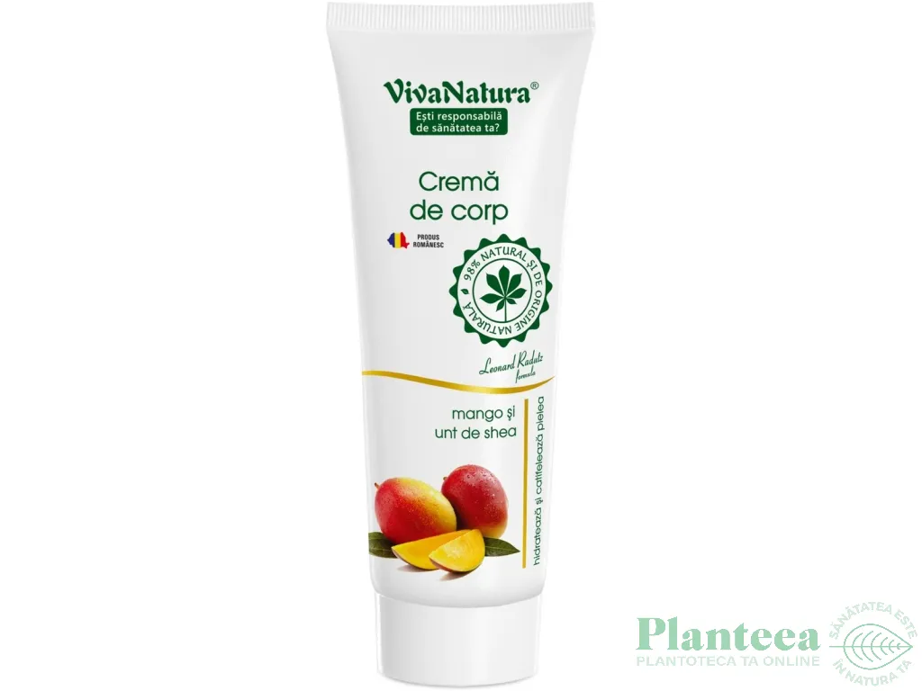 Crema corp mango unt shea 250ml - VIVA NATURA