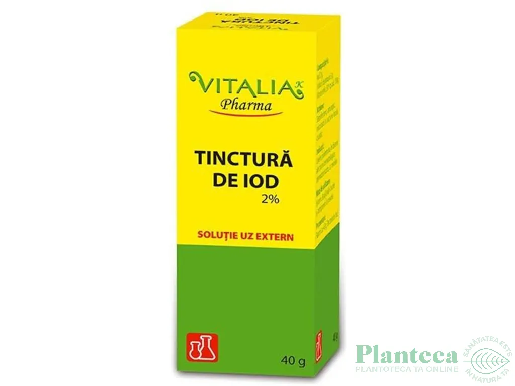 Tinctura iod 2% 40g - VITALIA