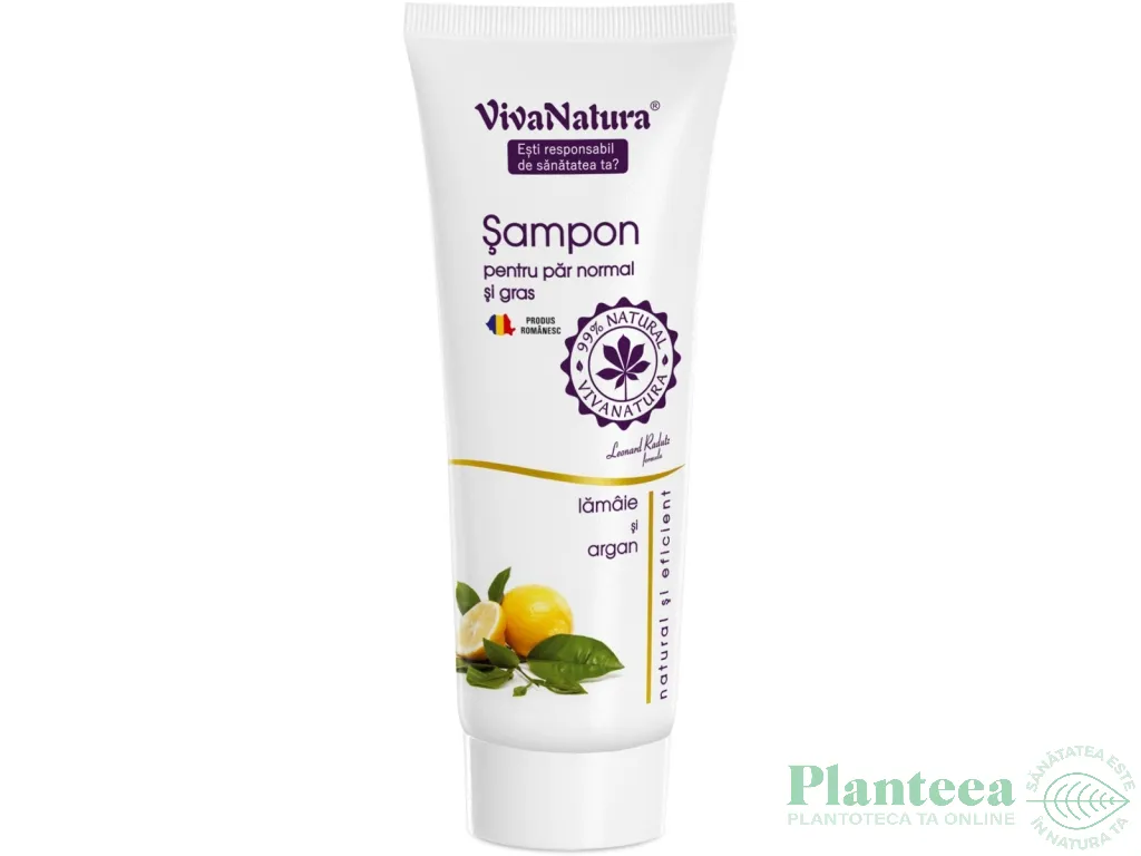 Sampon par normal gras lamaie argan 250ml - VIVA NATURA