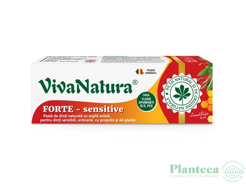 Pasta dinti sensibili Forte Sensitive 50ml - VIVA NATURA