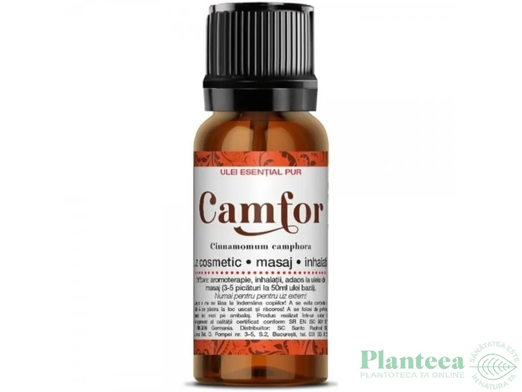 Ulei esential camfor uz extern 10ml - SANTO RAPHAEL
