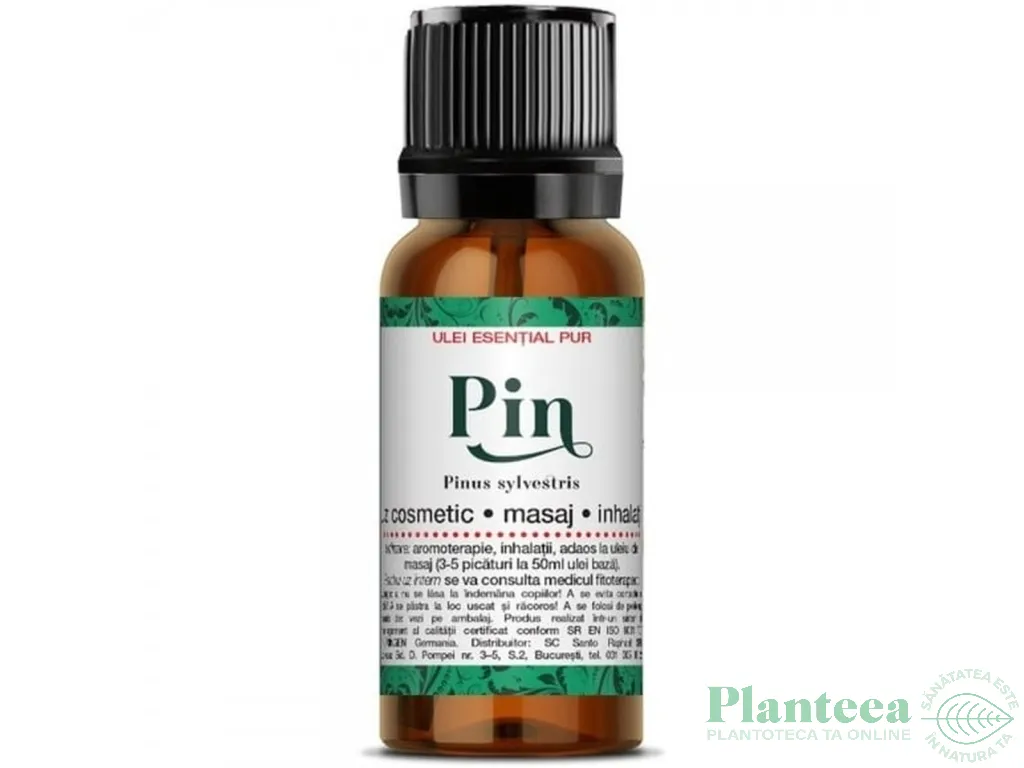 Ulei esential pin uz extern 10ml - SANTO RAPHAEL