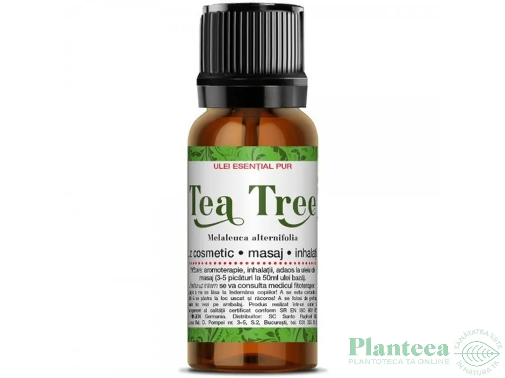 Ulei esential tea tree uz extern 10ml - SANTO RAPHAEL