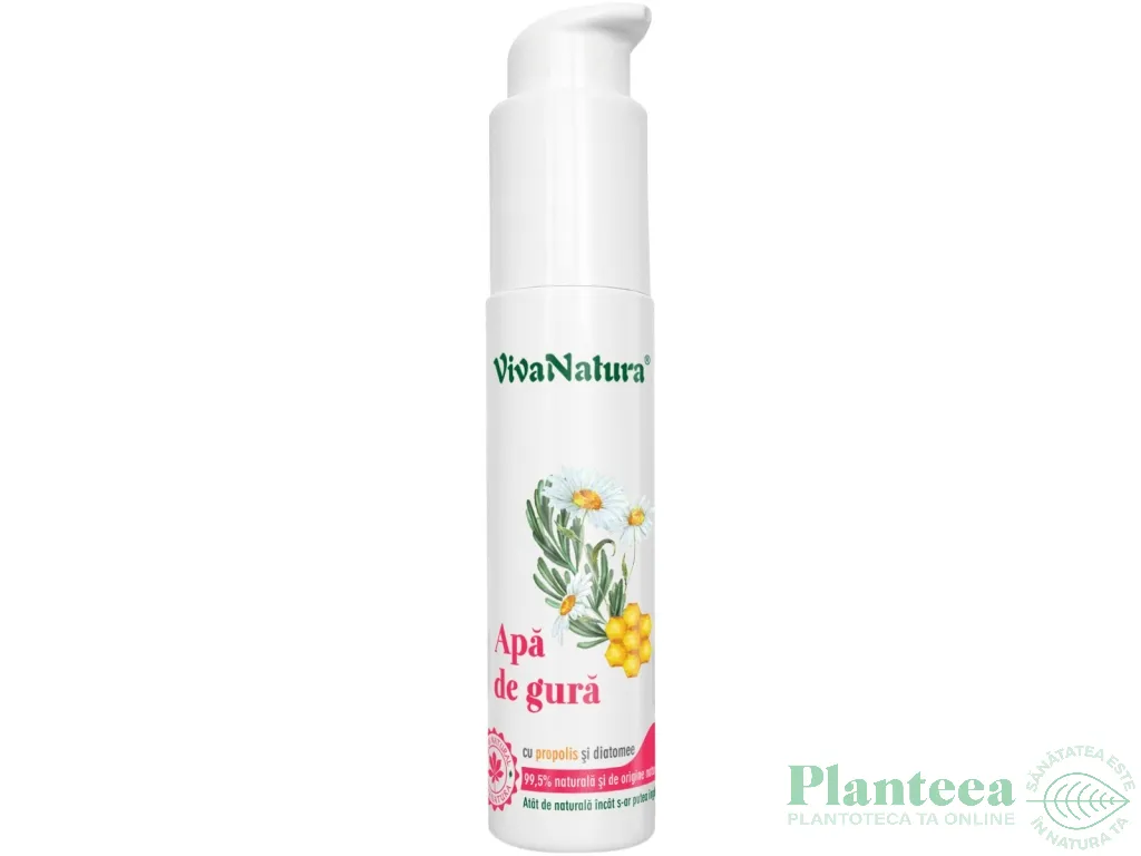 Apa gura propolis diatomee GennaDent 45ml - VIVA NATURA