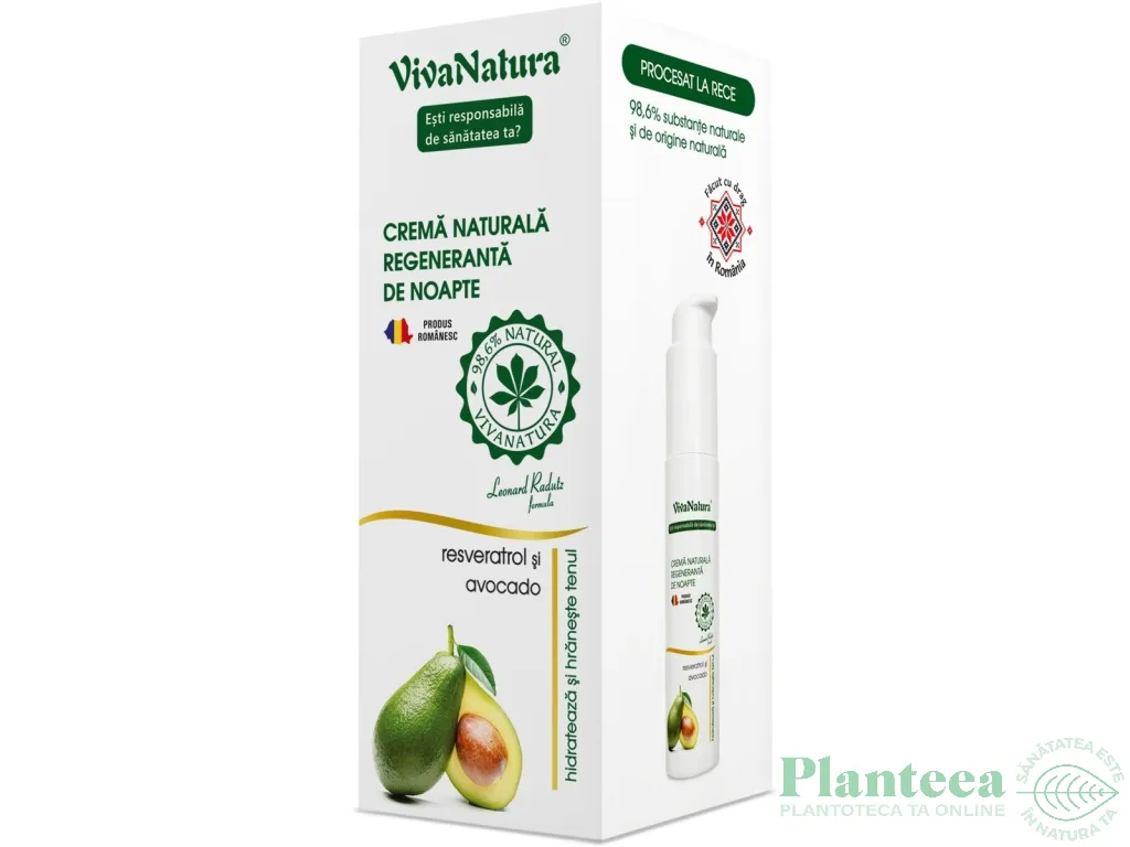Crema noapte regeneranta 45ml - VIVA NATURA